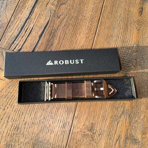 NWT Robust Goods Diver Leather Apple Watch Ultra Band